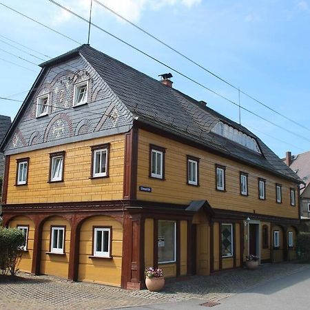 Rustikales Studio-Apartment Blockstube Im Haus Selma Großschönau Exteriör bild