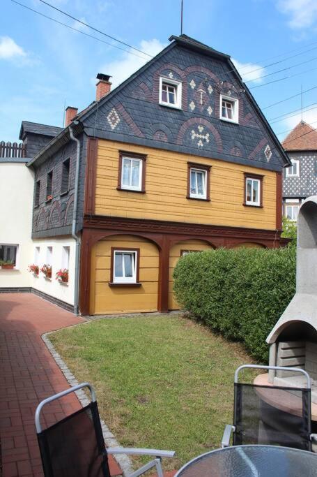 Rustikales Studio-Apartment Blockstube Im Haus Selma Großschönau Exteriör bild